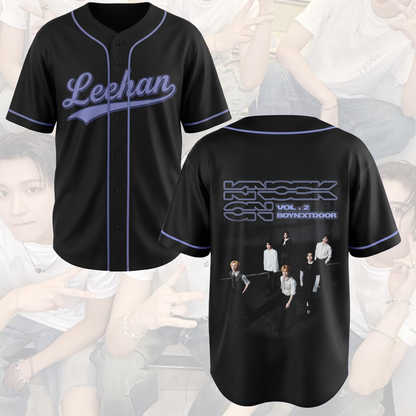 Boynextdoor Knock On Vol 2 World Tour Baseball Jersey Gift For Fans