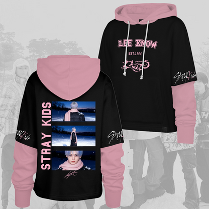 Stray Kids New Trend Do It Snow Season Movie Shortstop Hoodie Gifts