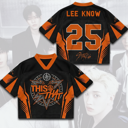Energetic Stray Kids This That Album Mixed Mesh Jersey Perfect Fan Gift