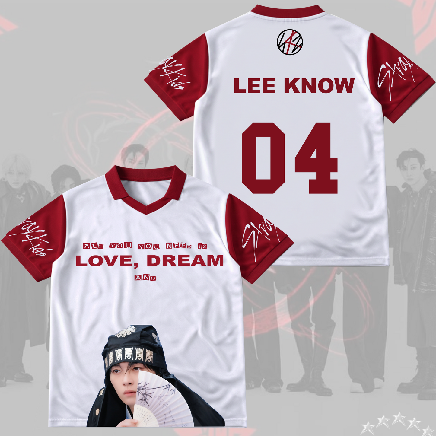 Stray Kids Moments Winged Neck Baseball Shirt Gift For Stay