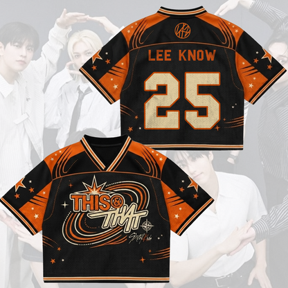 Cosmic Stray Kids This That Mixed Mesh Jersey Cool Gift for Fans
