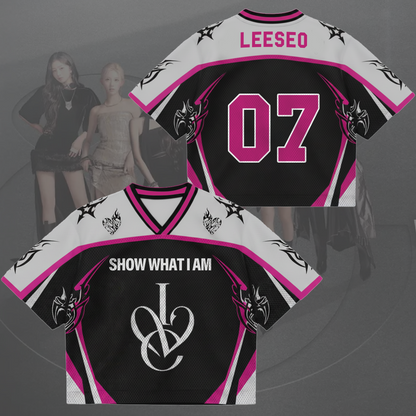 Show What I Am IVE World Tour Mixed Mesh Jersey