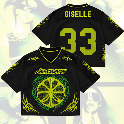 Pure Lemonade Aespa  Album Concert Mix Mesh Jersey Fan Edition