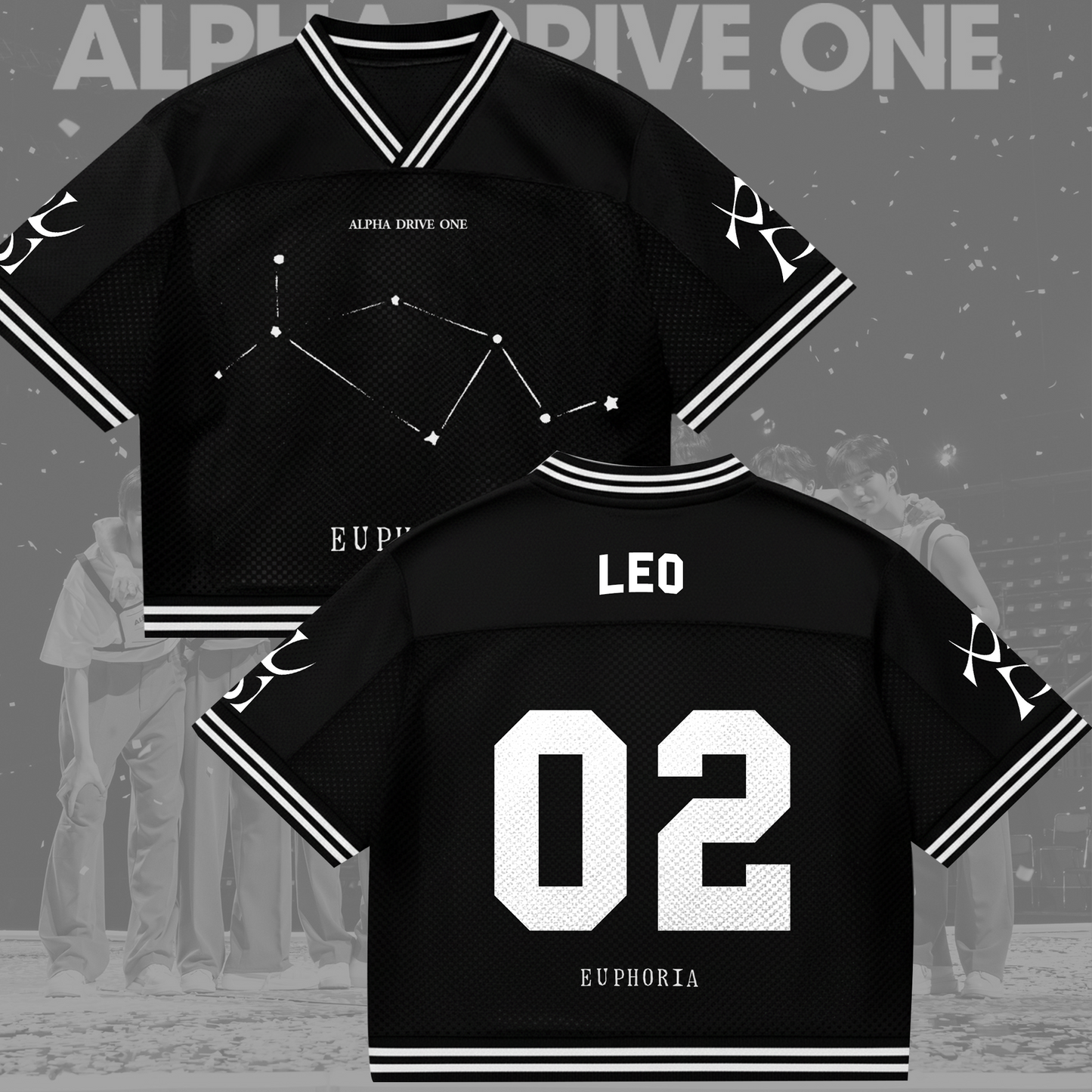 ALPHA DRIVE ONE Euphoria Album ALD1 Mixed Mesh Jersey