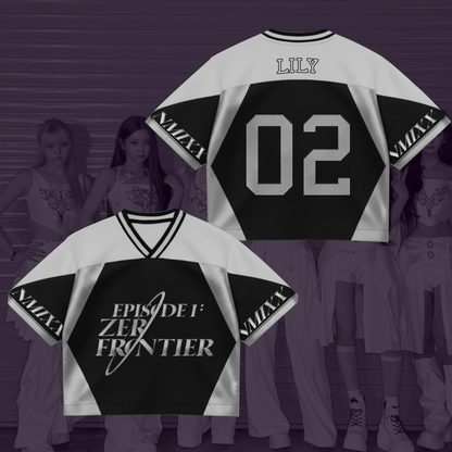 Nmixx World Tour Zero Frontier Mesh Jersey Gift For Fans