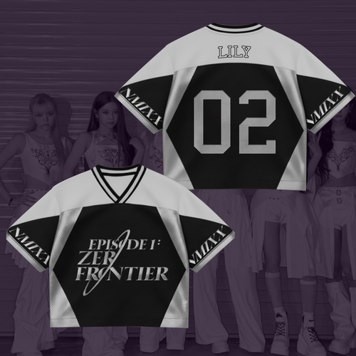 Nmixx World Tour Zero Frontier Mesh Jersey Gift For Fans