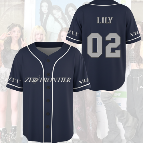 NMIXX 1st World Tour Baseball Jersey Gift For Fans