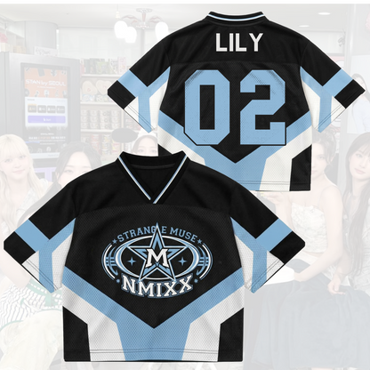 Vivid Strange Muse  Mixed Mesh Jersey Fanmerch For Nswer