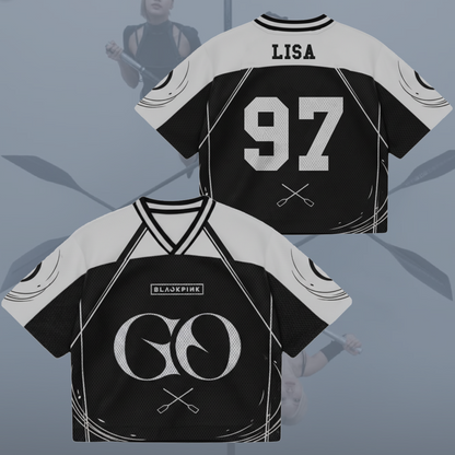 Epic BLACKPINK Go Song New Album Mixed Mesh Jersey