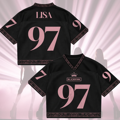 Exclusive Blackpink 10th Anniversary Mixed Mesh Jersey Gift For Fans