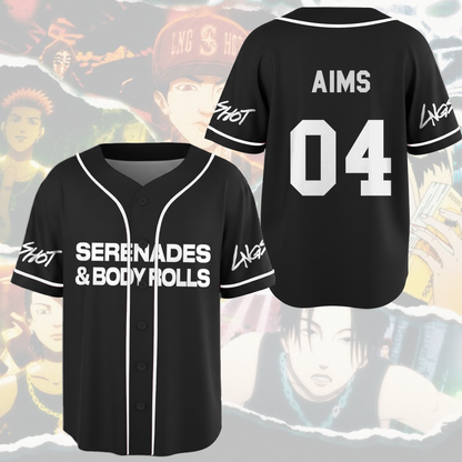 Serenades Body Rolls World Tour LngShot Jay Park Baseball Jersey Fan Edition