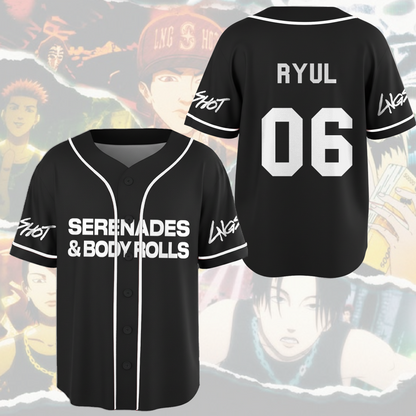 Serenades Body Rolls World Tour LngShot Jay Park Baseball Jersey Fan Edition