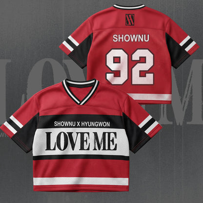 Love Me Album Shownu Hyungwon Monsta X Mix Mesh Jersey