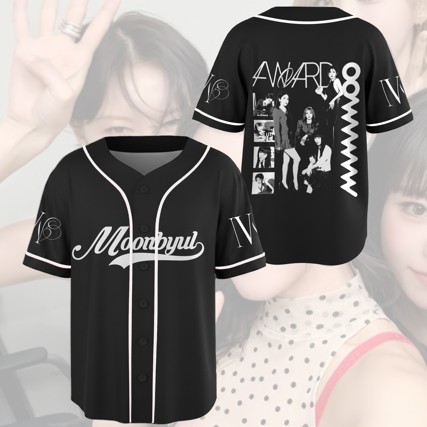 Mamamoo 4ward World Tour Album Baseball Jersey