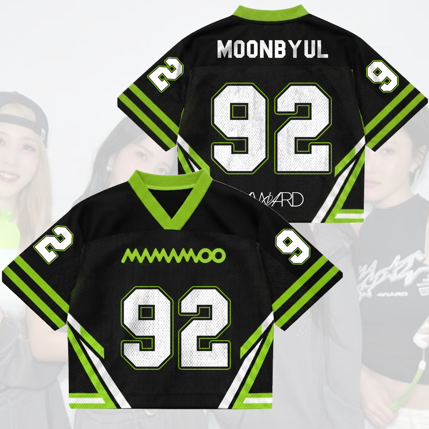 MAMAMOO 4ward World Tour Mix Mesh Jersey Kpop Streetwear Outfit Gift For Fans