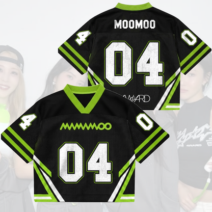 MAMAMOO 4ward World Tour Mix Mesh Jersey Kpop Streetwear Outfit Gift For Fans