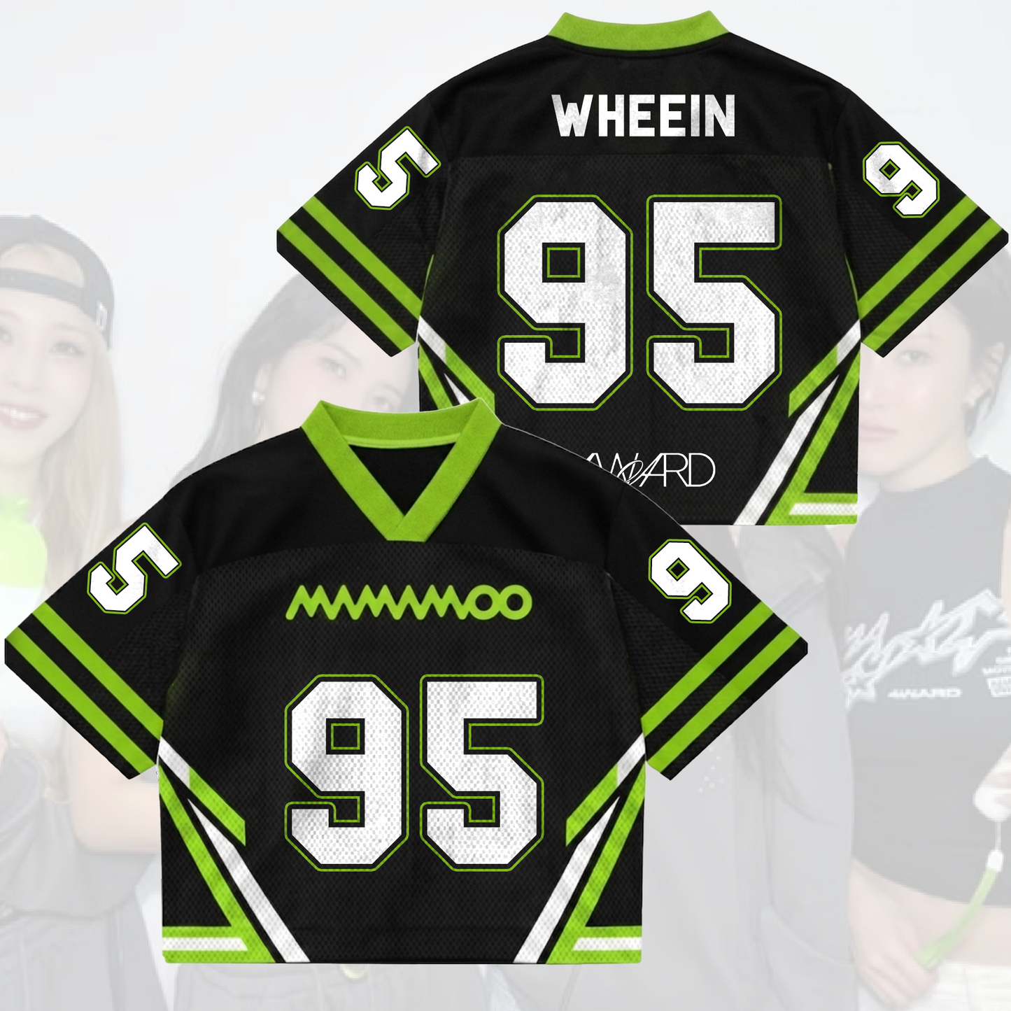 MAMAMOO 4ward World Tour Mix Mesh Jersey Kpop Streetwear Outfit Gift For Fans