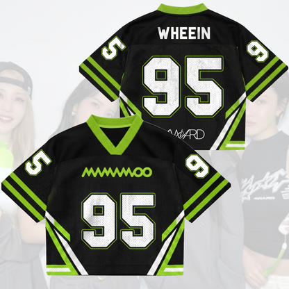 MAMAMOO 4ward World Tour Mix Mesh Jersey Kpop Streetwear Outfit Gift For Fans