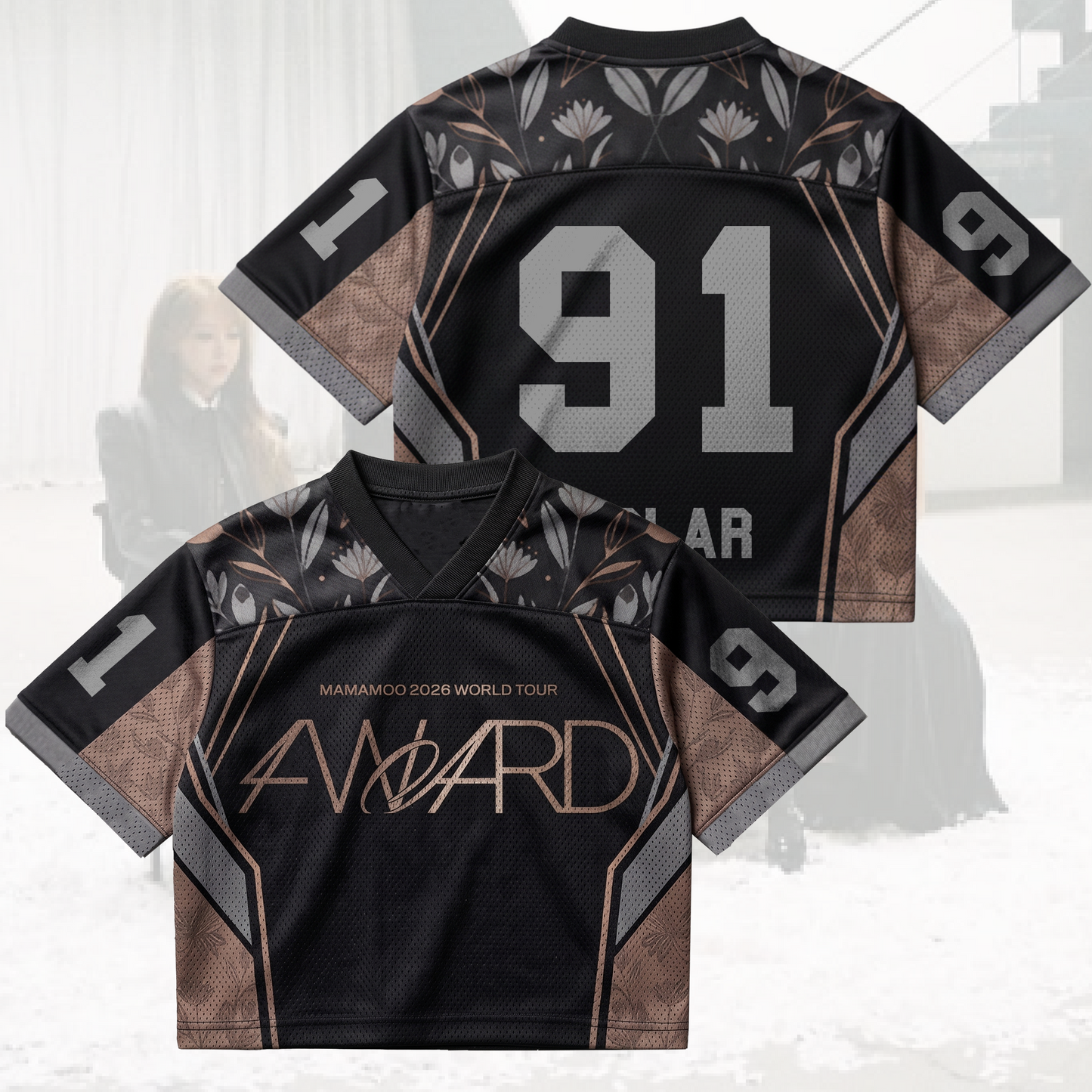 Mamamoo 4ward World Tour Mixed Mesh Jersey Fan Edition