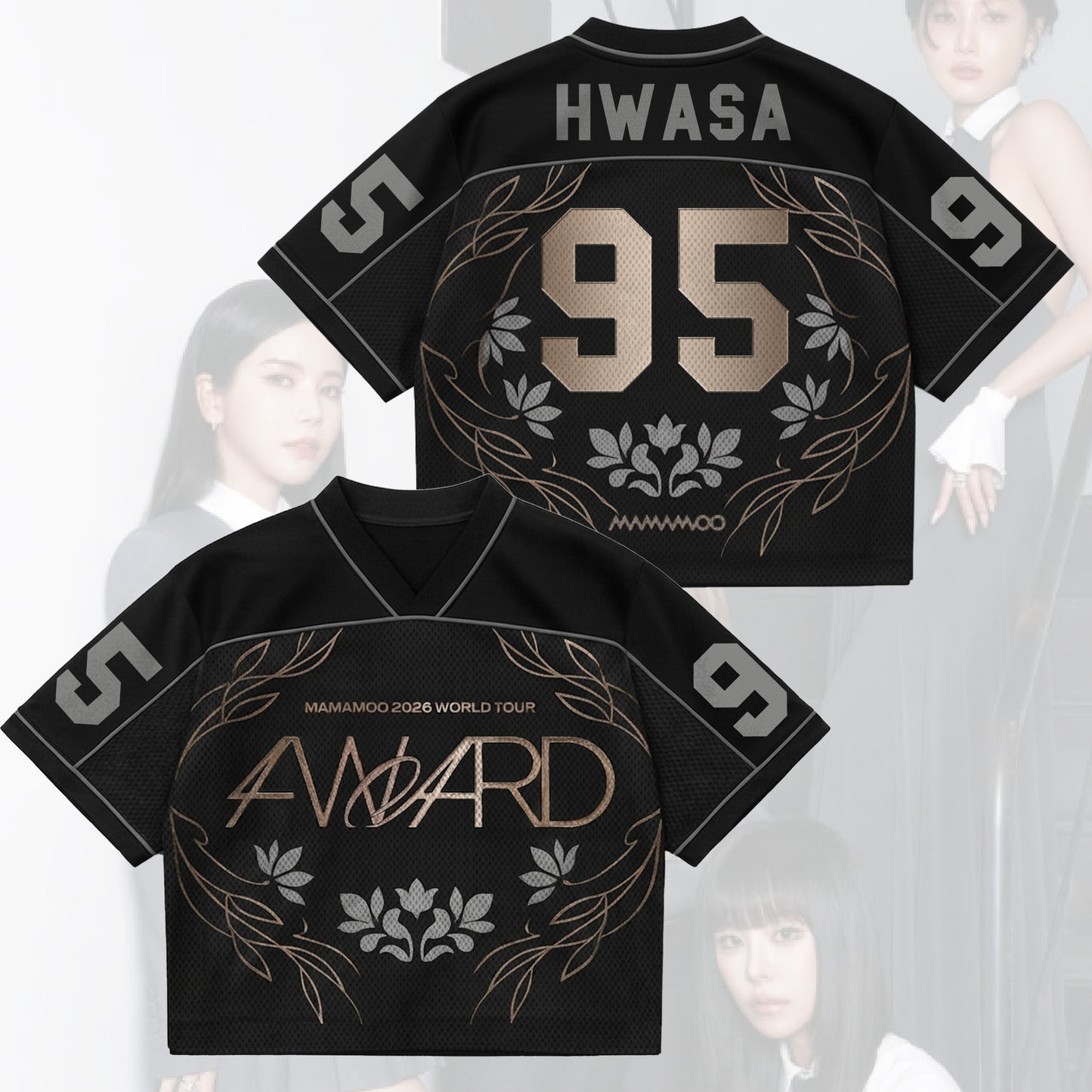 Baroness Mamamoo 4ward World Tour Mixed Mesh Jersey Fan Edition