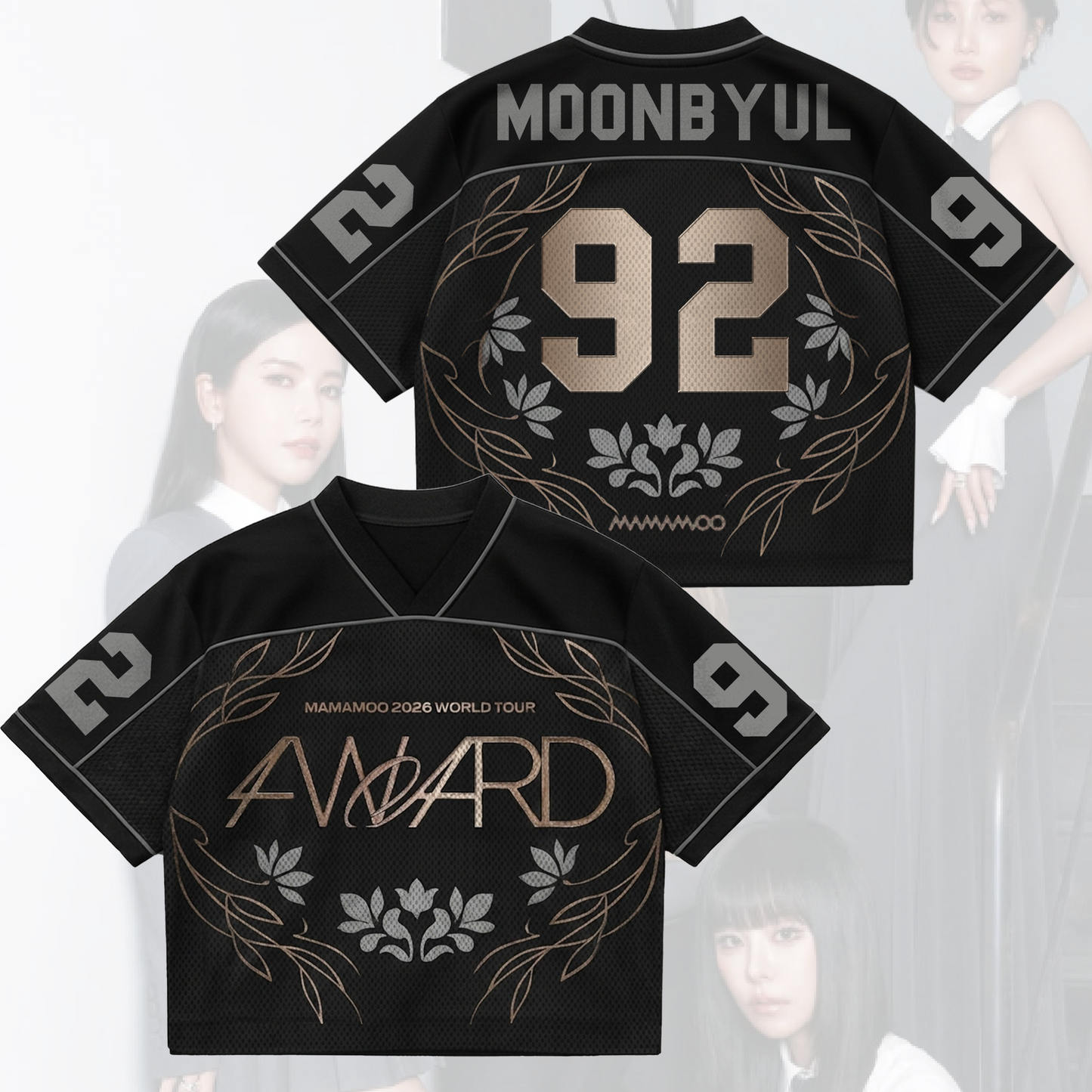 Baroness Mamamoo 4ward World Tour Mixed Mesh Jersey Fan Edition
