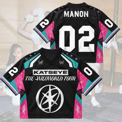 Butterfly KATSEYE The Wild World Tour Jersey Merch Gift for Eyekons (Copy)