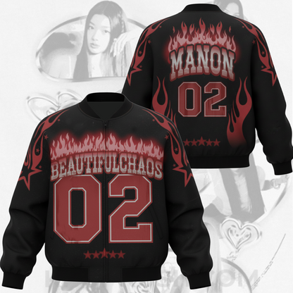 WAVESTEEᵀᴹ Beautiful Chaos Tour Katseye Bomber Jacket