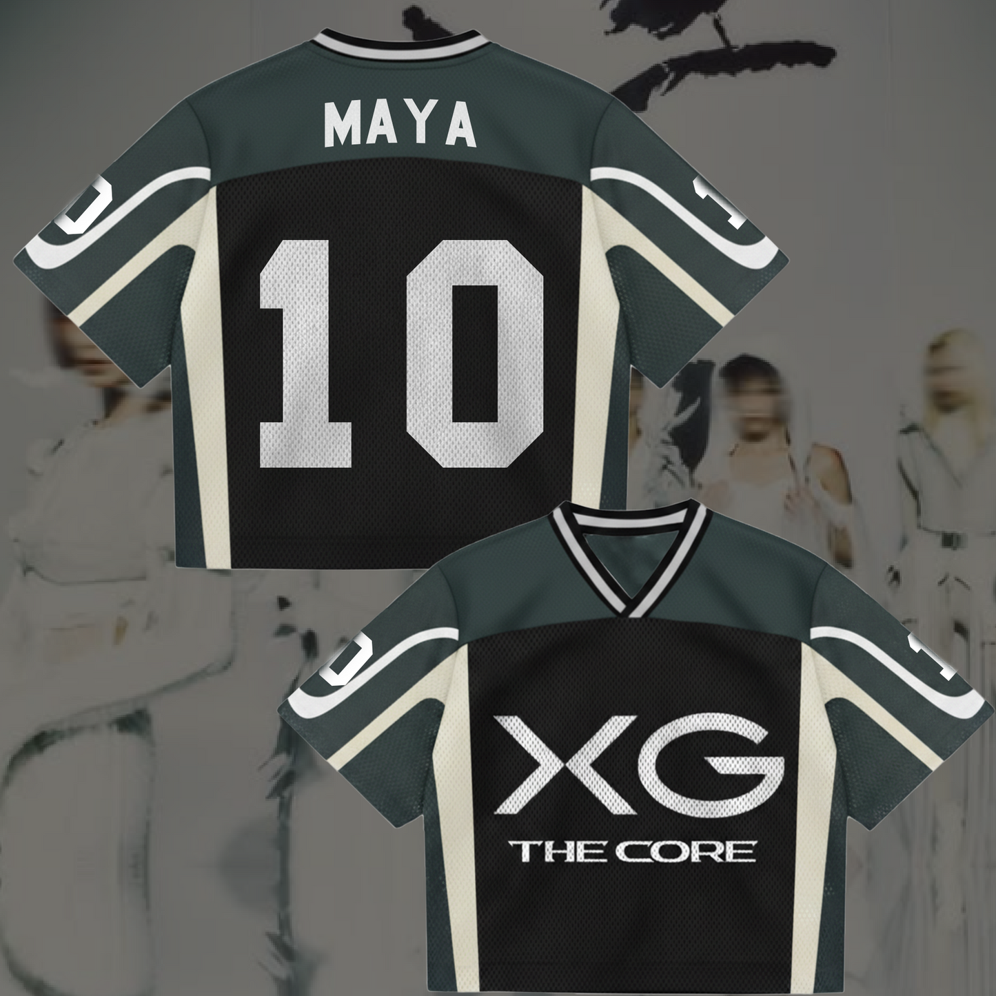 XG The Core Album Mixed Mesh Jersey Gift For ALPHAZ