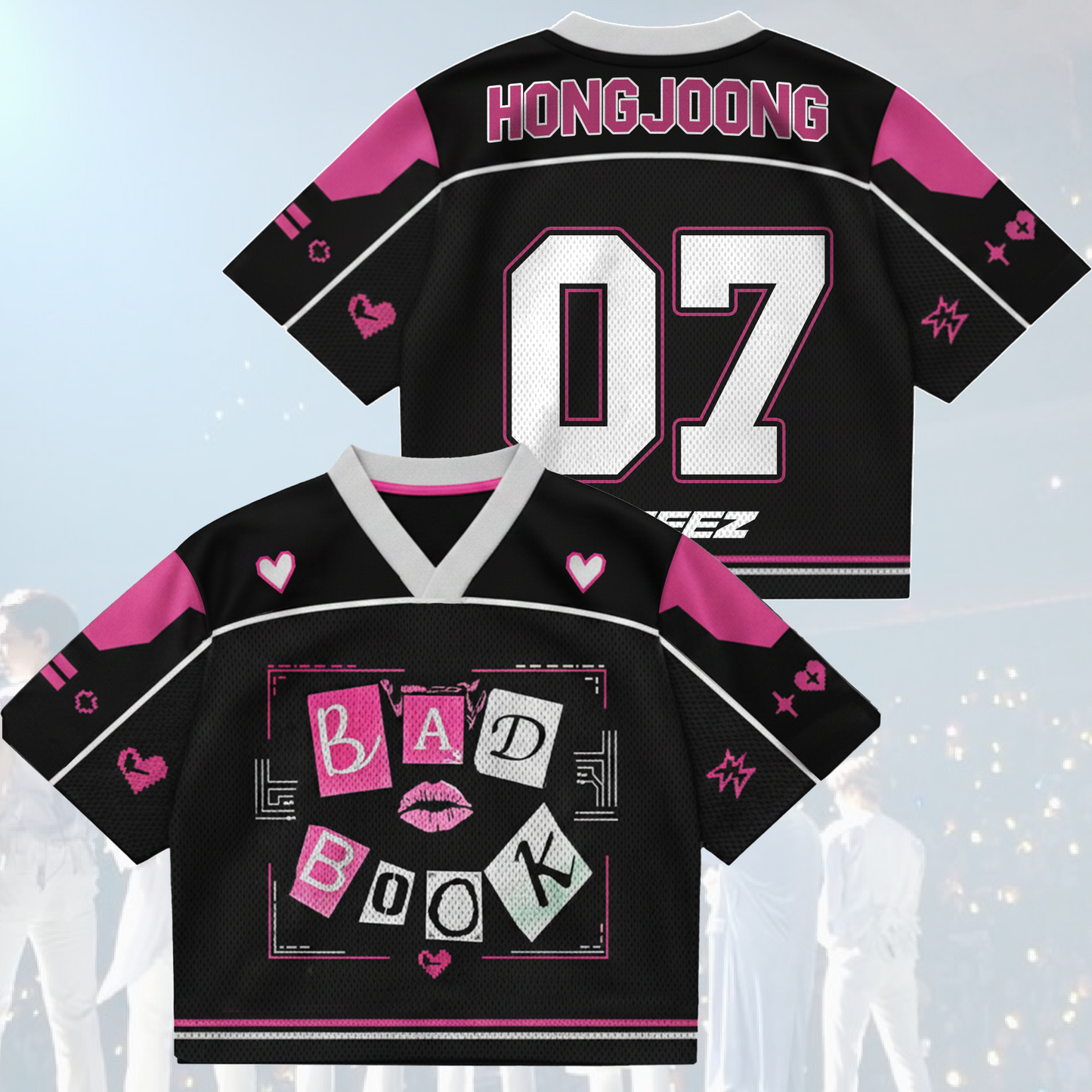 The Queen Bee Bad Book ATEEZ Golden Hour Part 5  Mixed Mesh Jersey