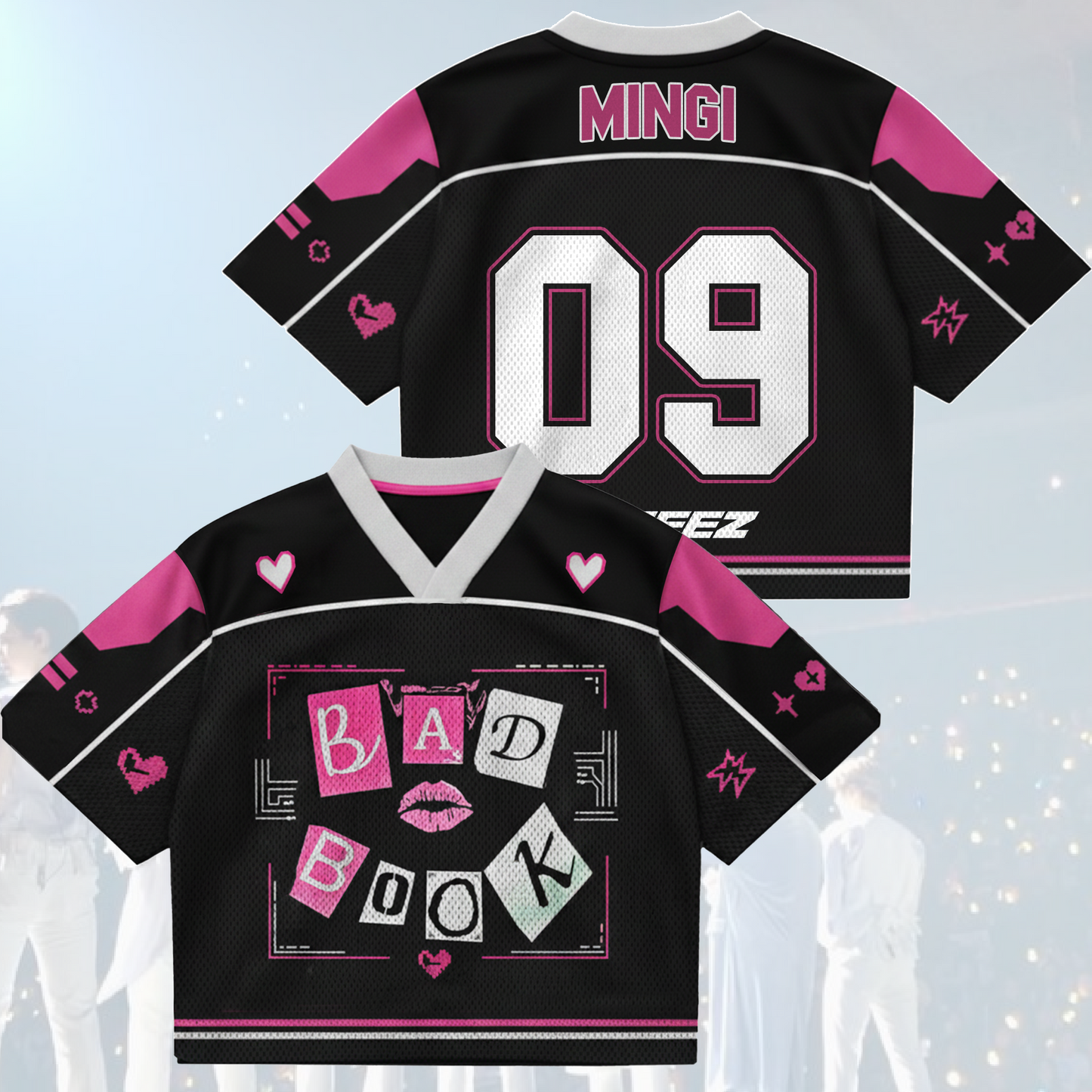 The Queen Bee Bad Book ATEEZ Golden Hour Part 5  Mixed Mesh Jersey