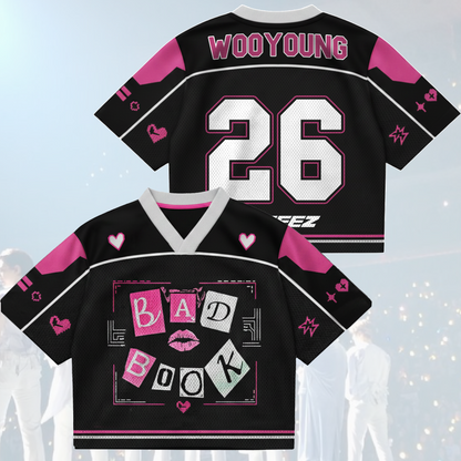 The Queen Bee Bad Book ATEEZ Golden Hour Part 5  Mixed Mesh Jersey