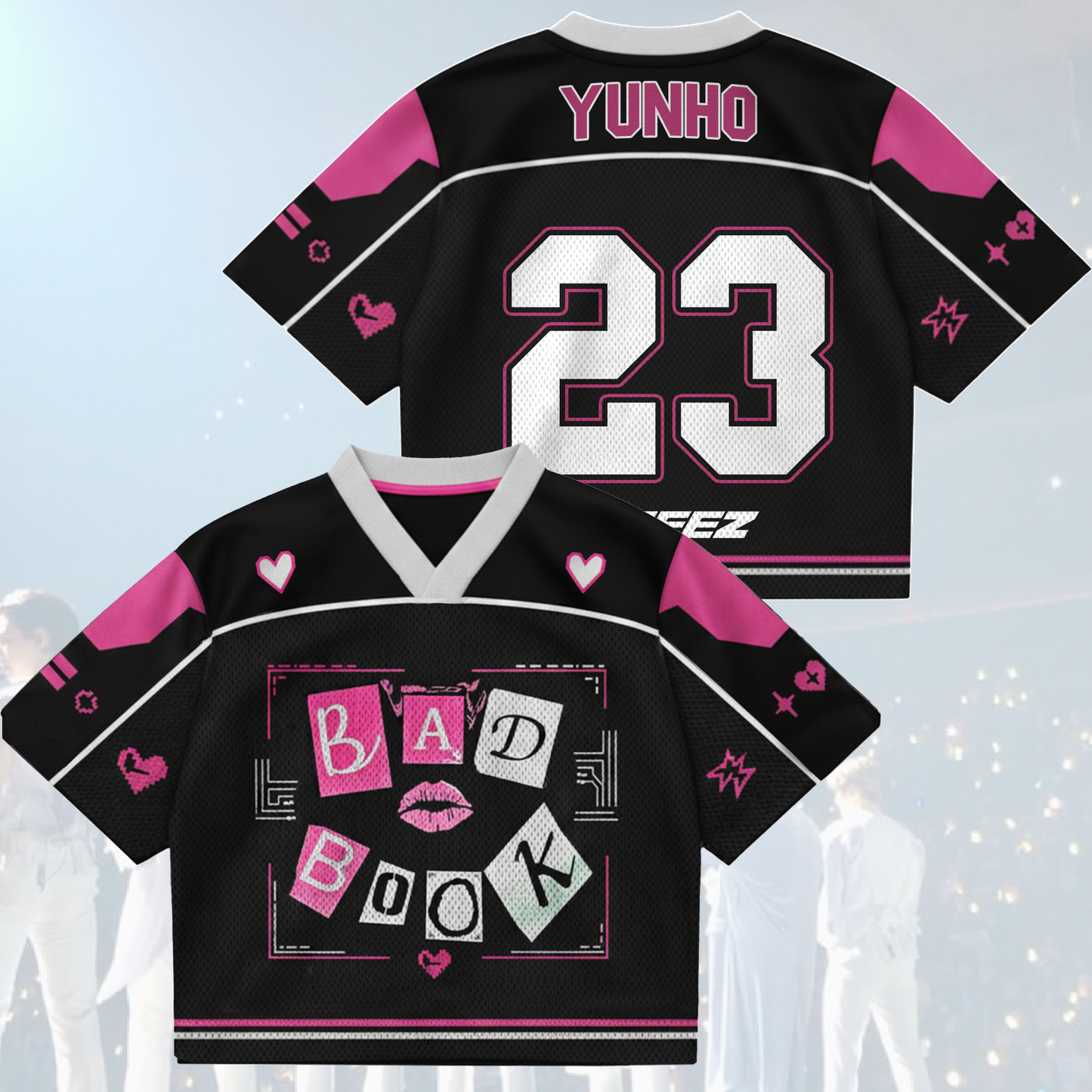 The Queen Bee Bad Book ATEEZ Golden Hour Part 5  Mixed Mesh Jersey