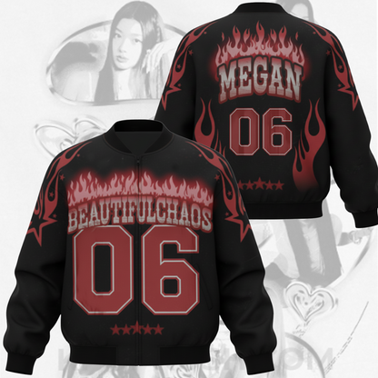 WAVESTEEᵀᴹ Beautiful Chaos Tour Katseye Bomber Jacket