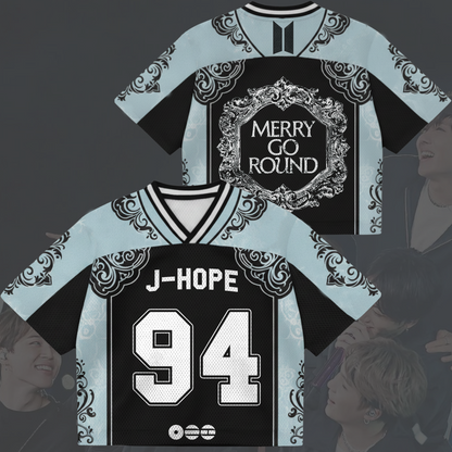 Merry Go Round BTS 2026  Mix Mesh Jersey Fan Edition