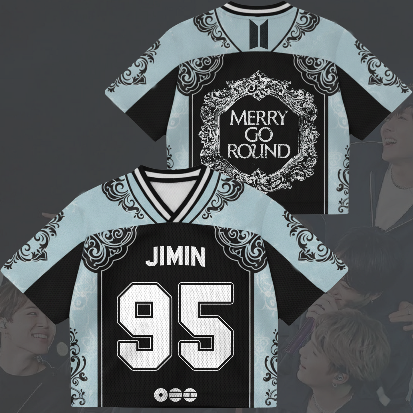 Merry Go Round BTS 2026  Mix Mesh Jersey Fan Edition