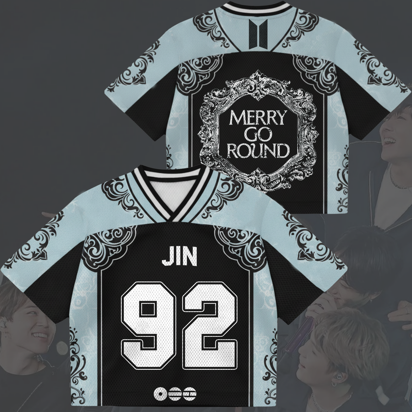 Merry Go Round BTS 2026  Mix Mesh Jersey Fan Edition