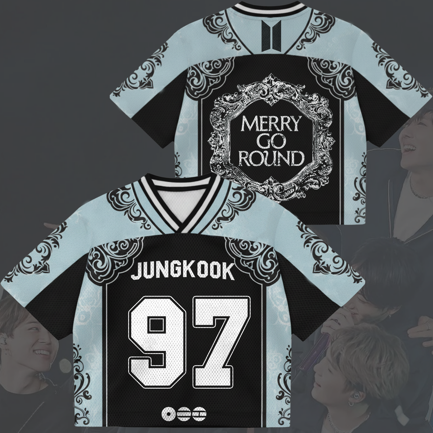 Merry Go Round BTS 2026  Mix Mesh Jersey Fan Edition