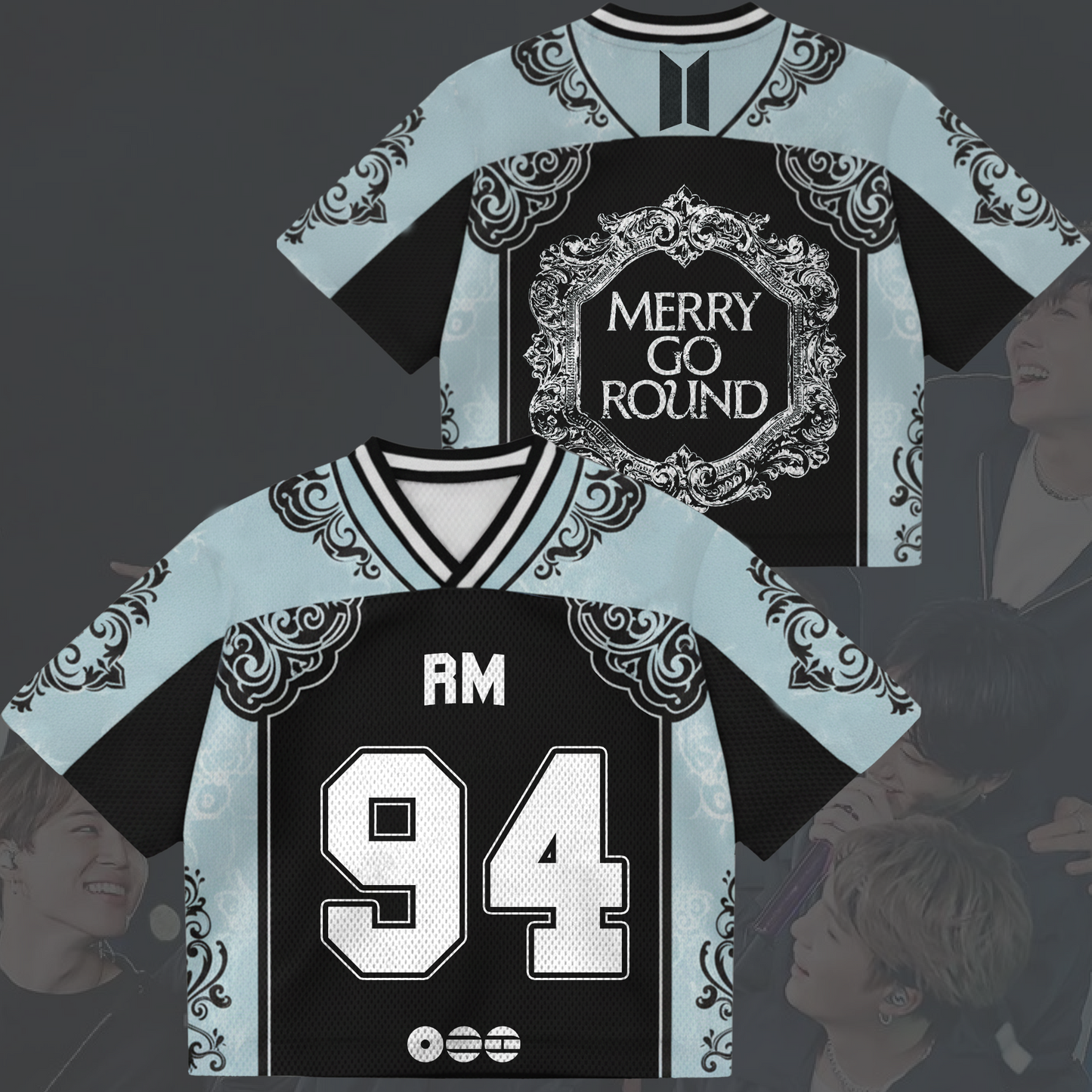 Merry Go Round BTS 2026  Mix Mesh Jersey Fan Edition