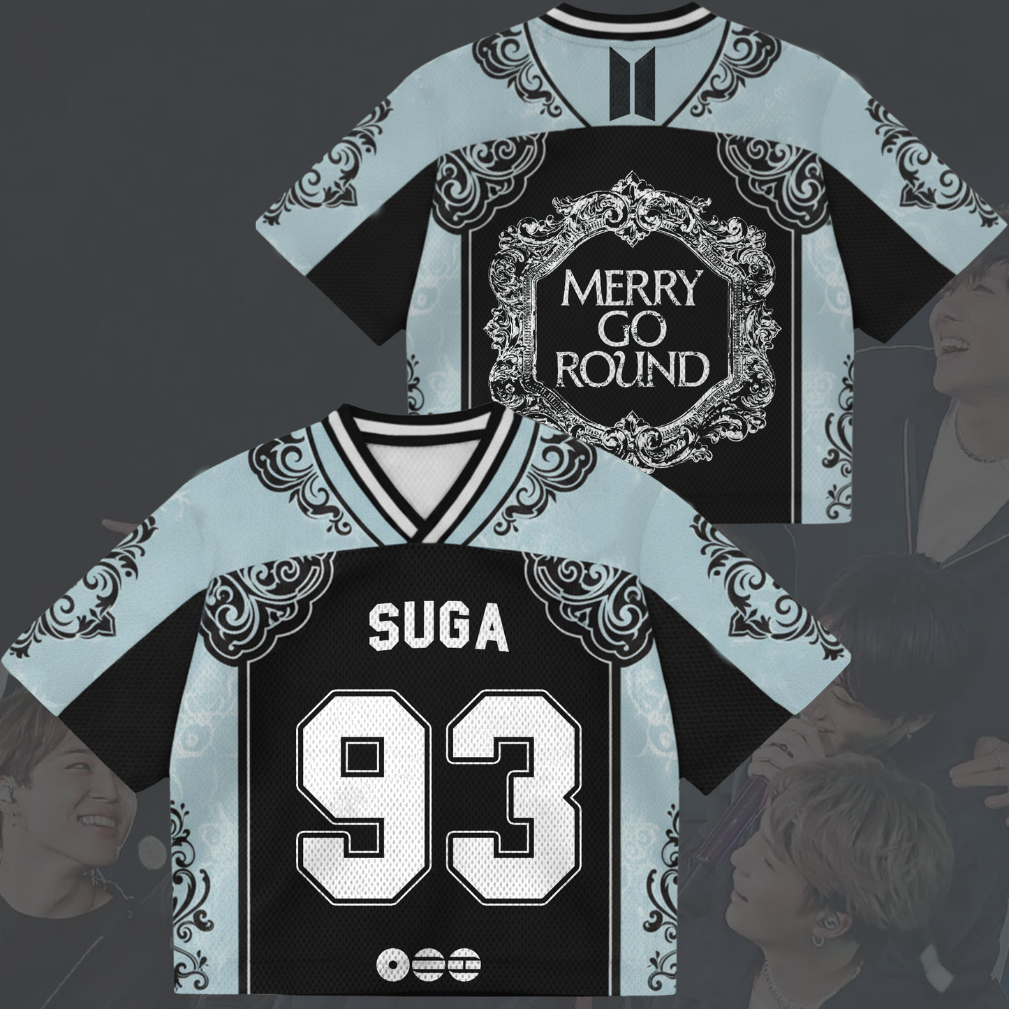 Merry Go Round BTS 2026  Mix Mesh Jersey Fan Edition