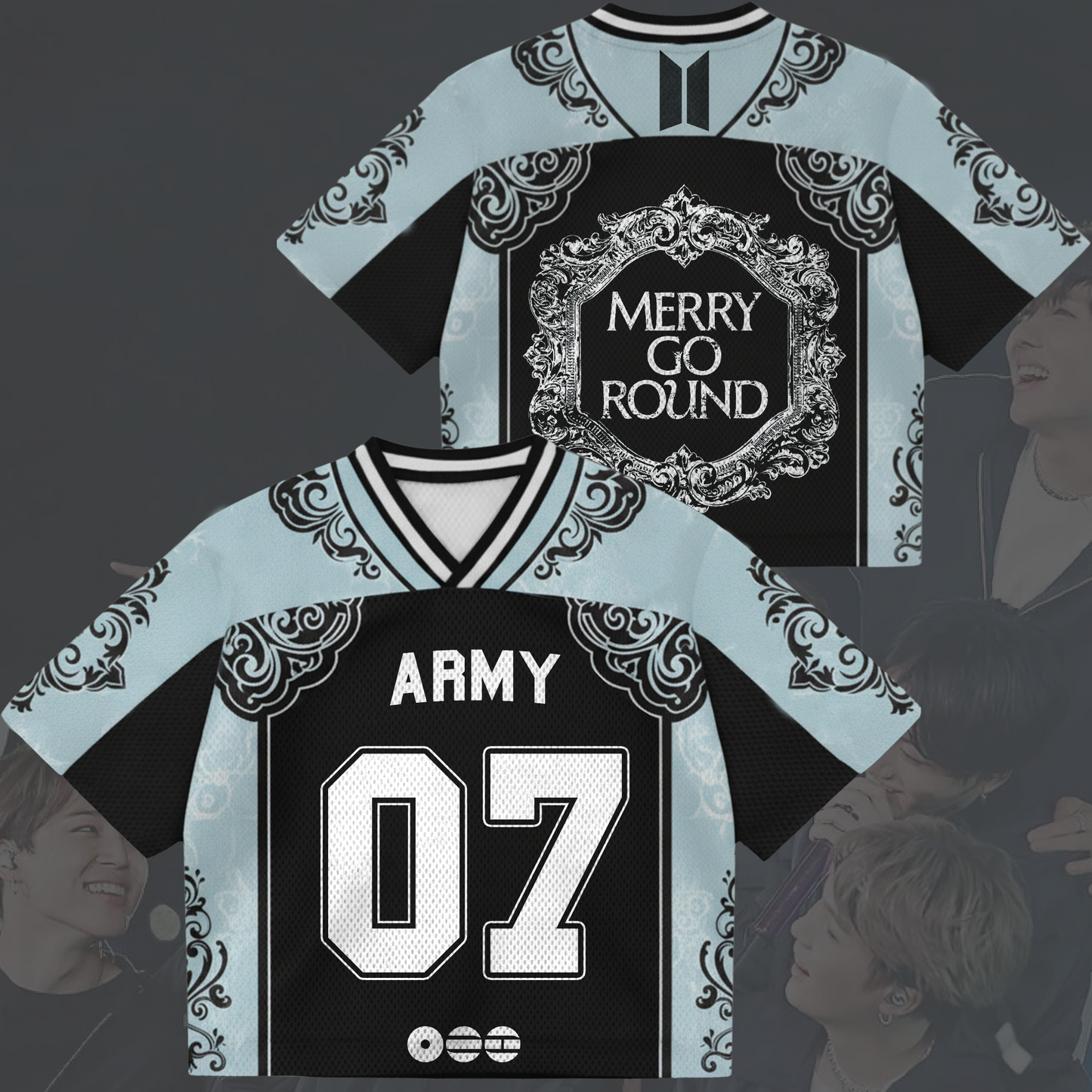 Merry Go Round BTS 2026  Mix Mesh Jersey Fan Edition