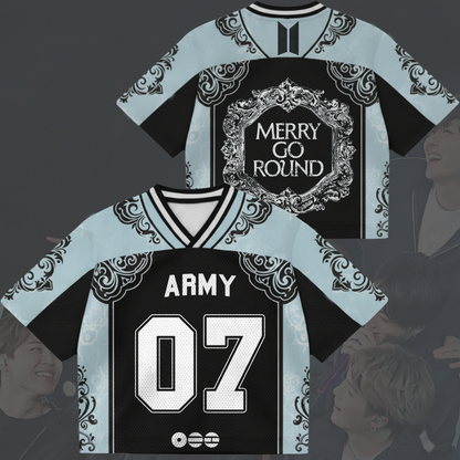 Merry Go Round BTS 2026  Mix Mesh Jersey Fan Edition