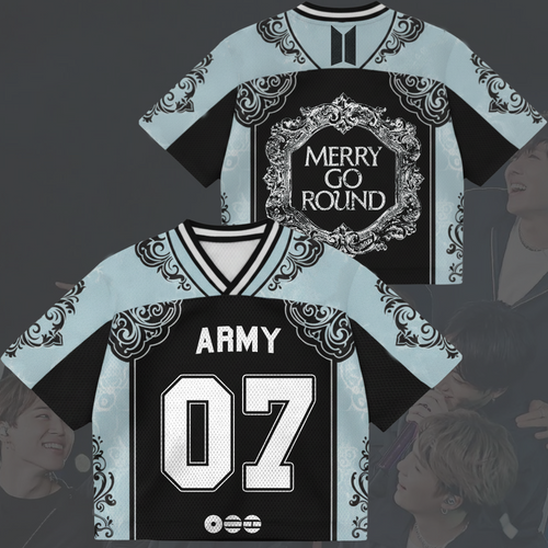 Merry Go Round BTS 2026  Mix Mesh Jersey Fan Edition