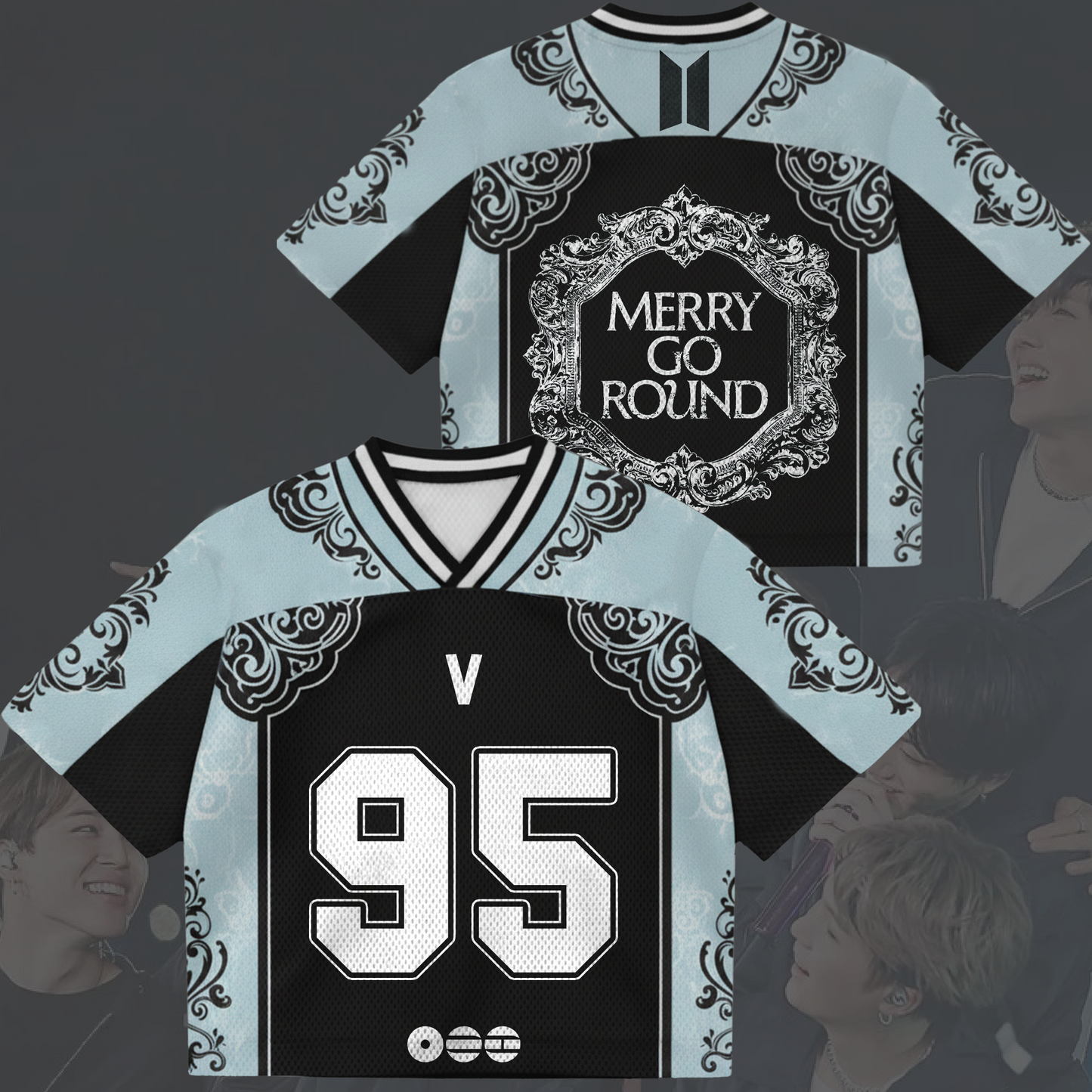 Merry Go Round BTS 2026  Mix Mesh Jersey Fan Edition