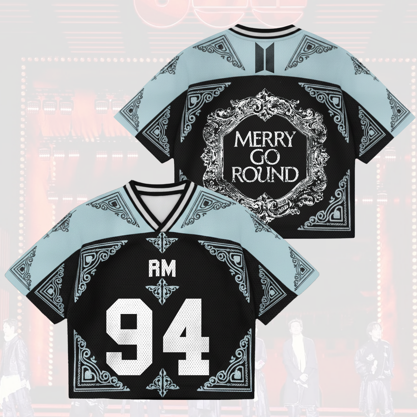 Baroque  BTS  Merry Go Round Mix Mesh Jersey Fan Edition