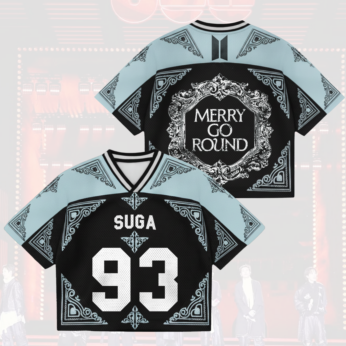 Baroque  BTS  Merry Go Round Mix Mesh Jersey Fan Edition