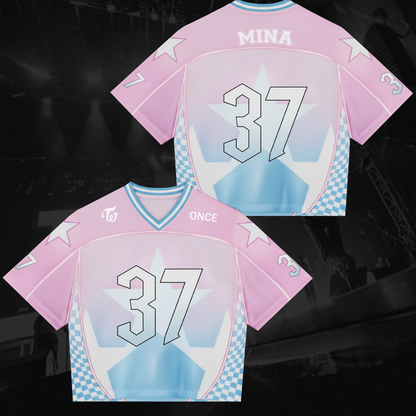 WAVESTEEᵀᴹ Twice One In a Milion 10th Anniversary Mixed Mesh Jersey