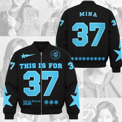 WAVESTEEᵀᴹ This Is For Tour United State 2026 Bomber Jacket