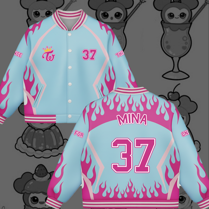 WAVESTEEᵀᴹ This is Four Tour Baseball Jacket Twice Winter Collection