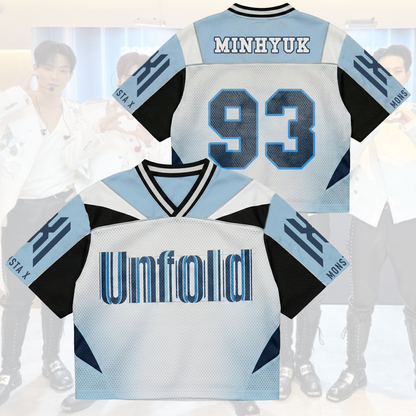 Monstax New Album Unfold Mixed Mesh Jersey