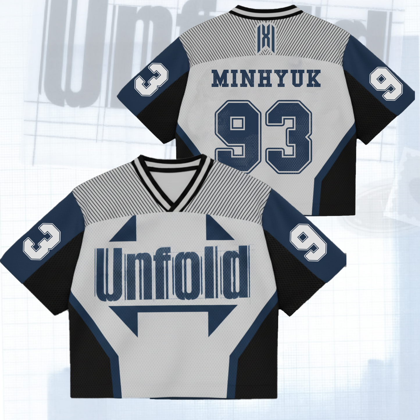Monstax Unfold Album Mixed Mesh Jersey Gifts